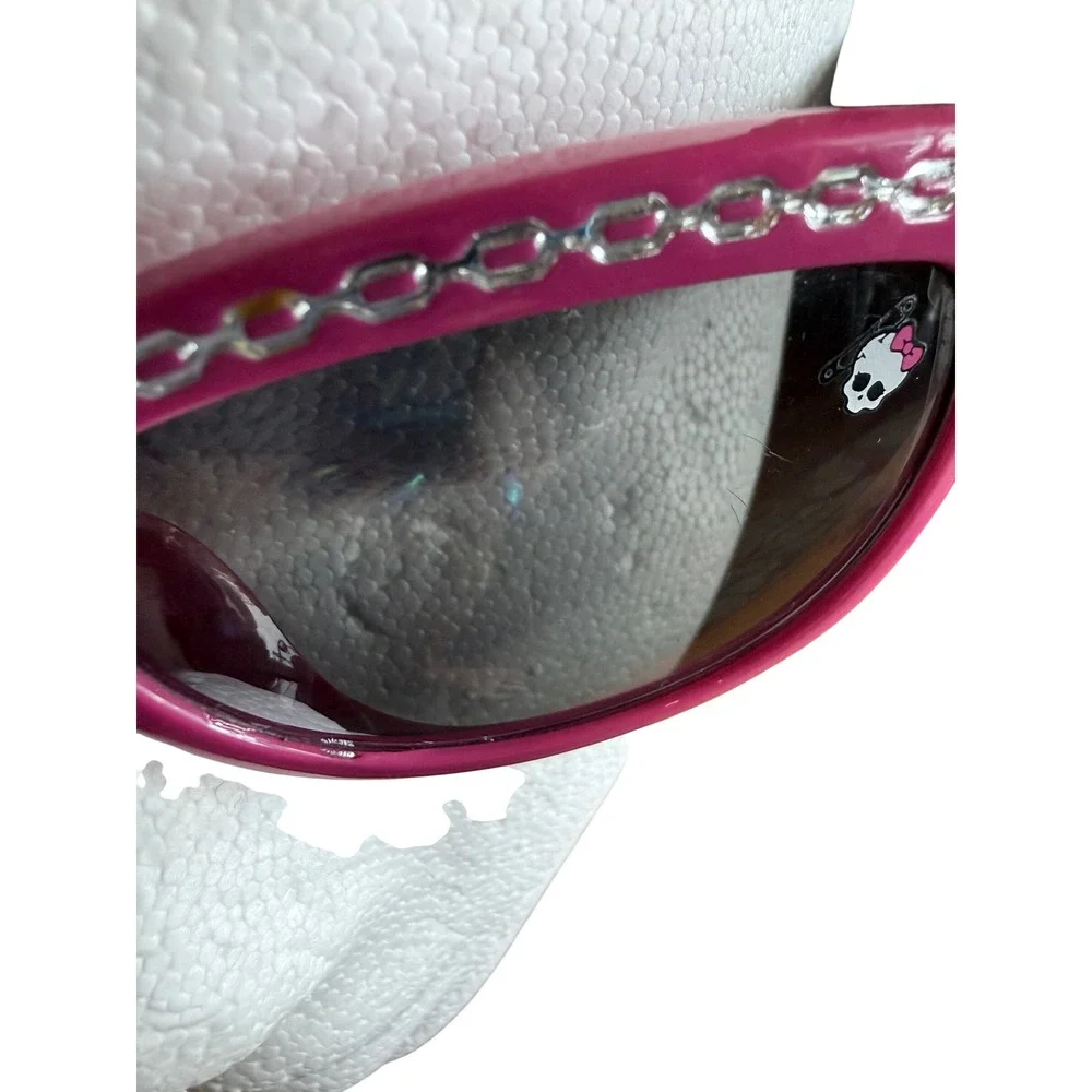 2015 Monster High Sunglasses Pink Skullette Goth Emo Scene Kidcore Y2K Mattel